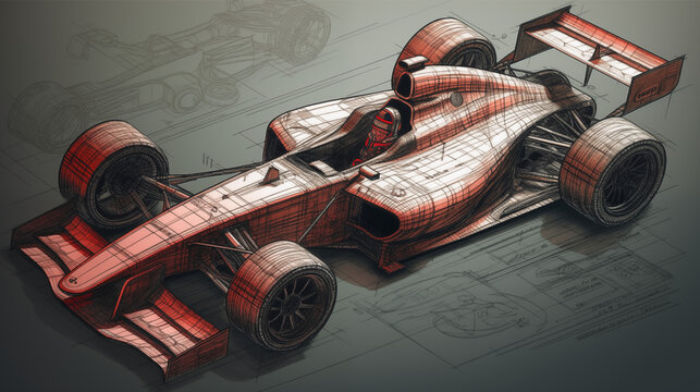 Dessin de Formule 1