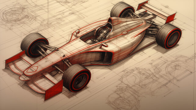 Dessin formule 1