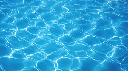 Obraz premium Abstract blue water wave texture background