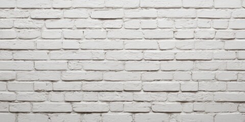 Seamless pattern of white brick wall. Vector texture for fabric, textile, wrapping paper, background