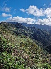 Fototapeta premium Anaga mountain range in the north of Tenerife