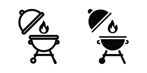 BBQ icon. sign for mobile concept and web design. vector illustration