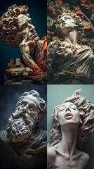 statue of virgin mary