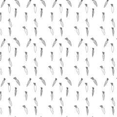 Background with carrot vegetable decoration.