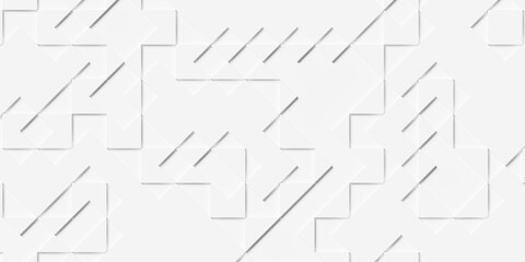 Sparsely positioned white triangles geometrical background wallpaper banner pattern flat lay top view from above