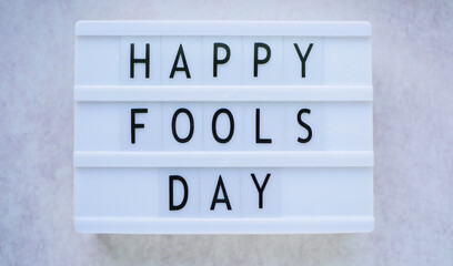 April fool’s day greeting