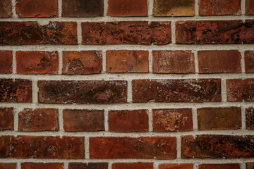 Backsteinwand an einer Hausfassade