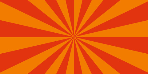 Abstract background with rays. Sun ray vector background radial sunrise or sunset light retro design. Abstract summer sunny. Vintage beam sunburst texture.
