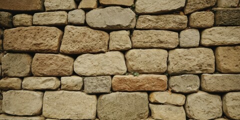 Obraz premium Stone wall France design for background