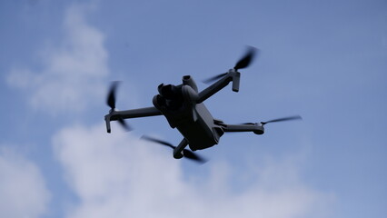 Drone Flying in Nawang Jagad to Photograph Views of Mount Merapi