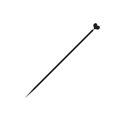 Needle with heart