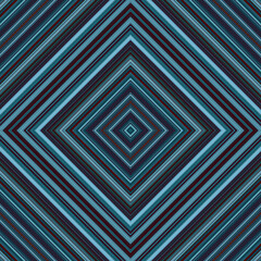 Seamless rhombus pattern. Pattern of colored lines