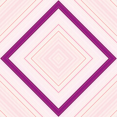 Seamless rhombus pattern. Pattern of colored lines