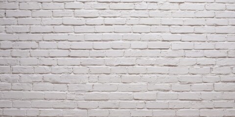Fototapeta na wymiar White brick wall texture background for stone tile block painted