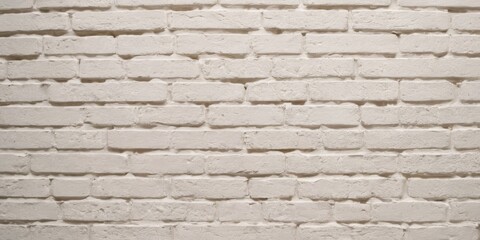 White brick wall texture background for stone tile block painted