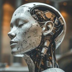 Fototapeta premium The role of AI in shaping the future of technology and innovation