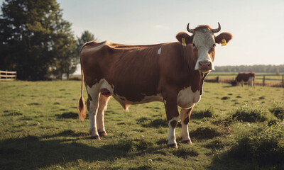 Brown cow