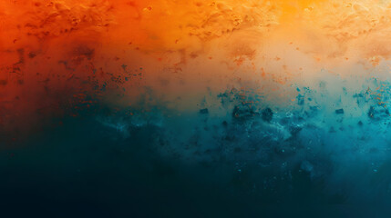 Teal orange black color gradient background grainy texture effect poster banner landing page backdrop design