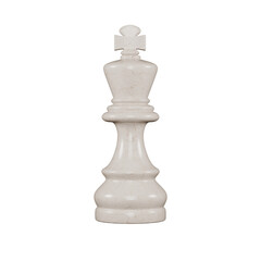 King chess piece in marble premium texture © Nograpix
