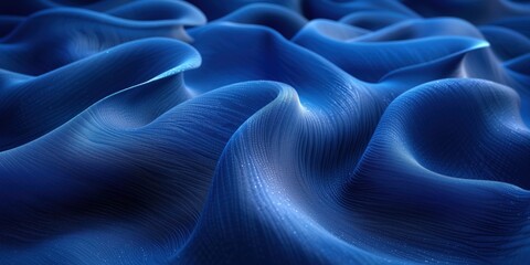 Obraz premium Blue Waves Background