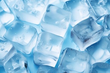 Obraz premium background with ice cubes