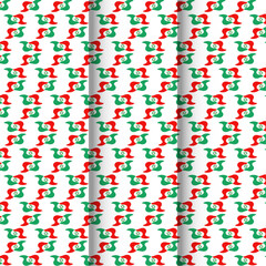 Easy to abstract natural repeat pattern design