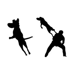 From playful leaps to impressive catches, the Frisbee dog silhouette represents the dynamic spirit and boundless energy of our furry friends, making every toss a thrilling spectacle.