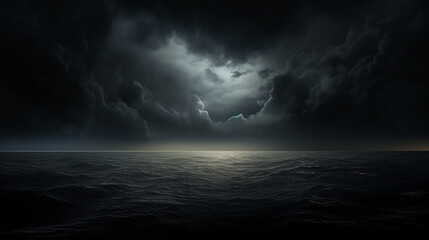 Infinite Black Horizon is a phrase that refers to a dark background image with no visible end or limit.