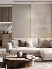 Foto op Aluminium chinese living room interior design © l1gend
