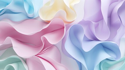 vibrant pastel colors background with abstract 3D texture and colorful gradient pattern for a...