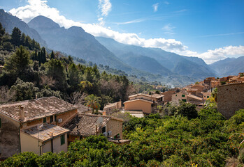 Between Soller and Fornalutx, Mallorca, Spain - 745340148
