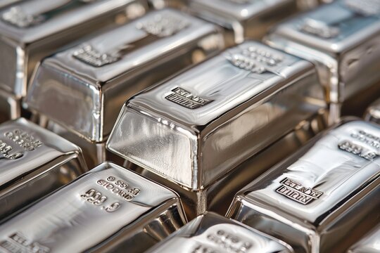 stack of silver bars