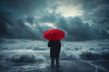 Navigating the storm: Exploring mental health struggles and weathering the storm of depression.