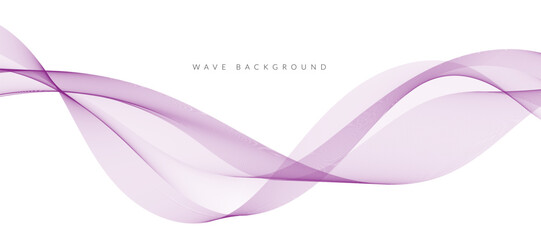 Purple wavy lines. EPS10 vector illustration.