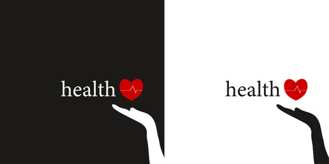 image of human health. Heart health. Medicine and treatment
