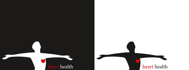 image of human health. Heart health. Medicine and treatment