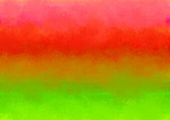 abstract drawing gradient transition from green to red