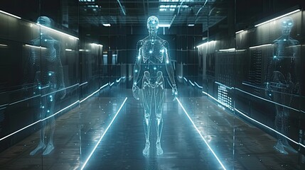 Technology applied to medical research. Generative AI