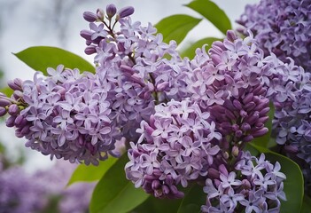 Close-up Photo of Purple Lilac Flowers