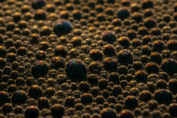 foam bubbles, abstract image for background or texture