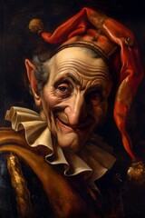 Portrait of a jester