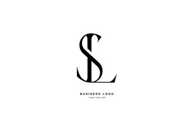 SL, LS, S, L, Abstract Letters Logo Monogram