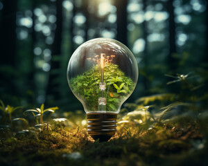 Dynamic Stock Image Showcasing Renewable Energy Sources - obrazy, fototapety, plakaty