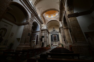Church of Saint Michael also known as Chiesa di San Michele Arcangelo, Alghero, Sardinia, Italy