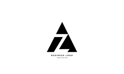 ZA, AZ, Z, Abstract Letters Logo Monogram