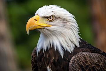 Obraz premium close up Portrait of a American bald eagle