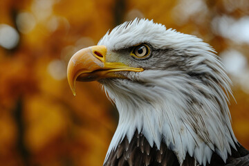 Obraz premium close up Portrait of a American bald eagle