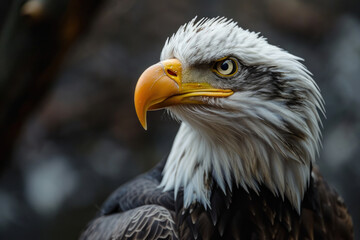 Obraz premium close up Portrait of a American bald eagle