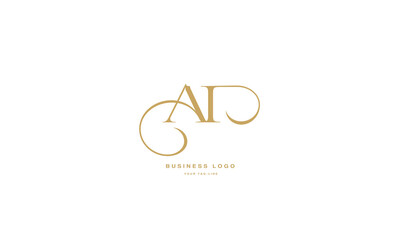 AI, IA, Abstract Letters Logo Monogram