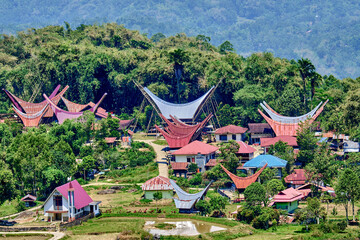 Sulawesi - Architektur der Torajas - 745385905